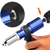 electric rivet gun adapter machine core pull accessories cordless riveting gun drill adapter riveter insert nut tools