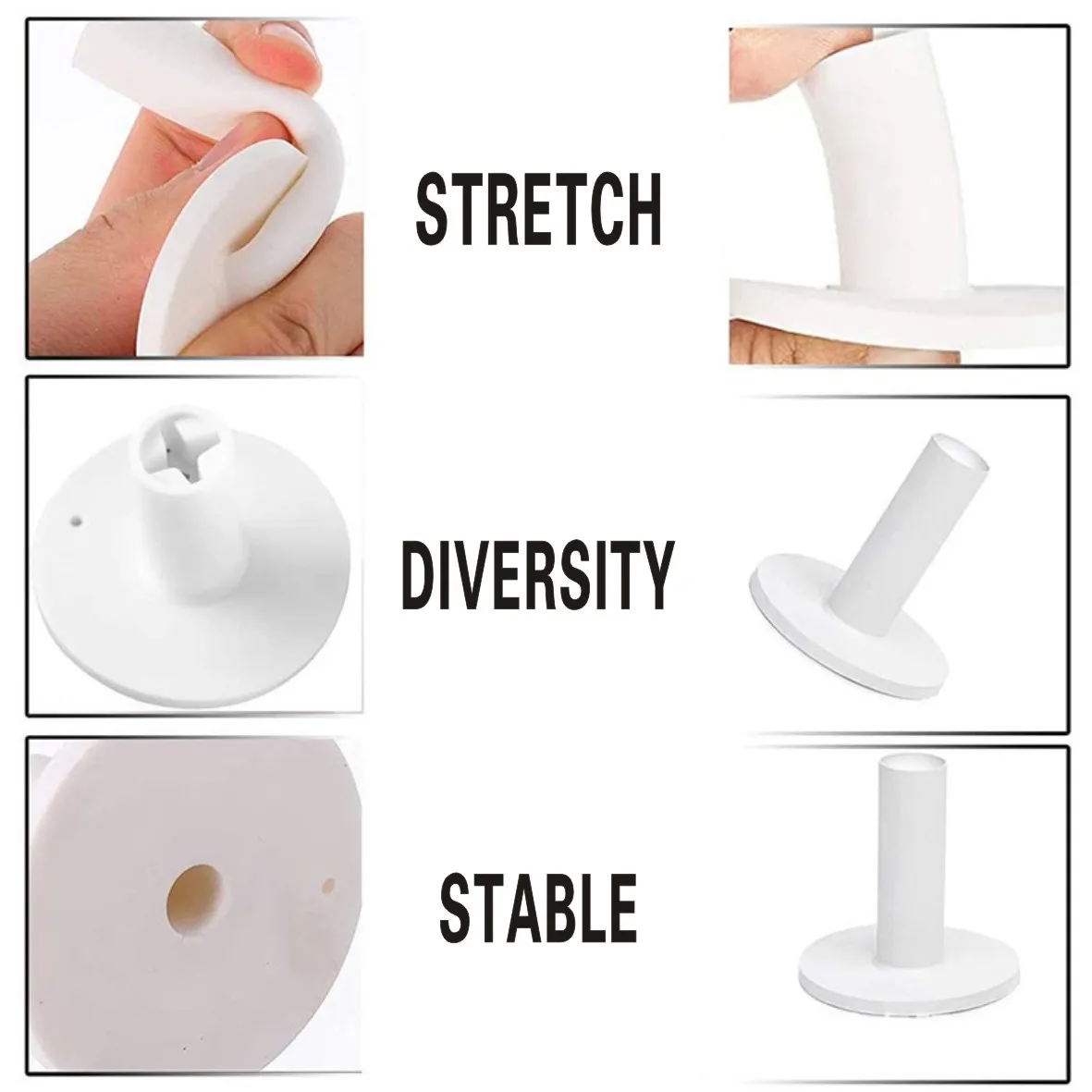 Резиновые футболки для гольфа SDR 5 упаковок (Смешанная упаковка) | Держатели