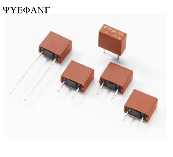 10 шт./лот квадратный FuseT500mA T1A T2A T3.15A T4A T5A T6.3A 250V 392 Пластик медленного