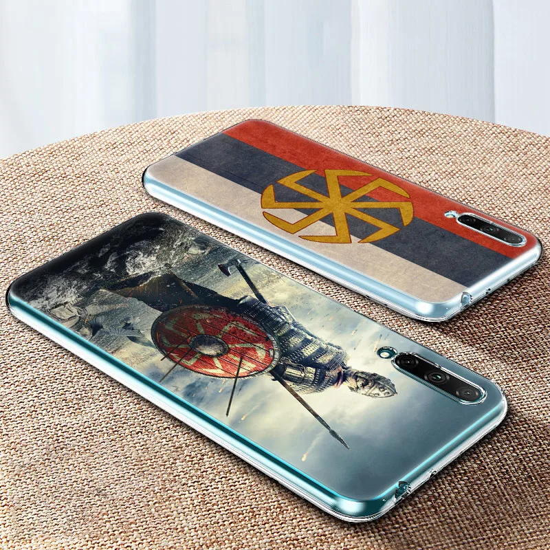 Славянский символ викинга Kolovrat мягкий чехол для Huawei NOVA 3 3i 5T 7 SE 8 Pro Honor 9A 9C 9S 30i 30S 30