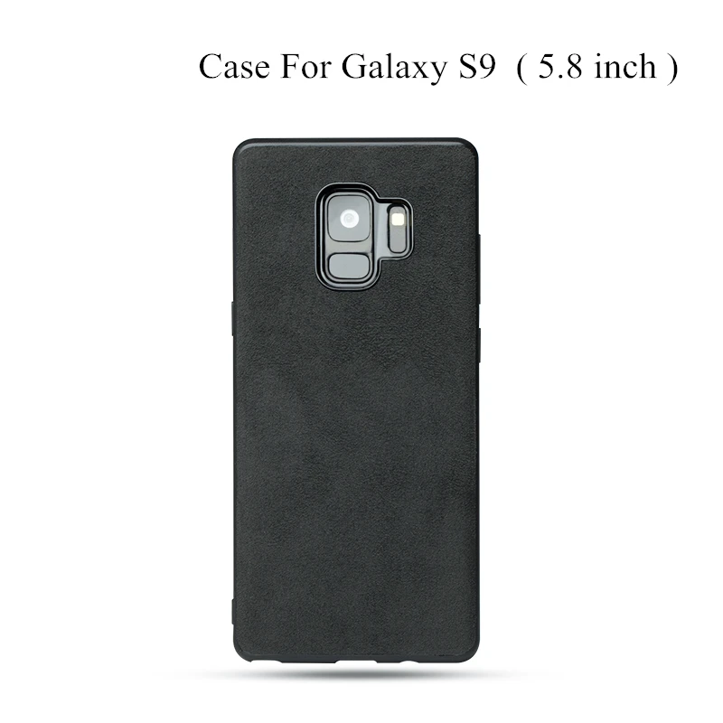 For Galaxy S9 Чехол для samsung Galaxy S9 S8 S10 Plus Note 8 9 чехол Роскошный пуховый итальянский замшевый чехол для телефона для Note 10 Plus - Цвет: For Galaxy S9