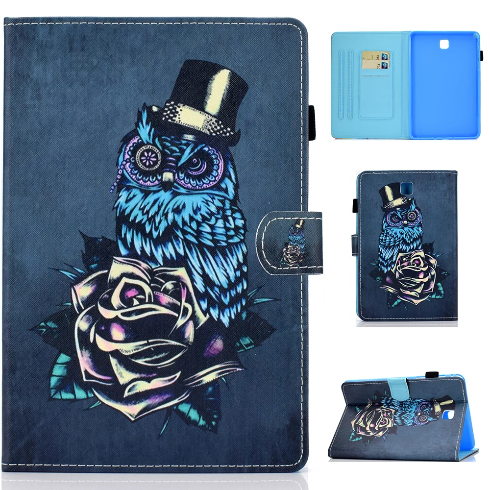 Чехол для Samsung Galaxy Tab A 8 0 2015 T350 T355 SM защитный чехол из искусственной кожи с функцией