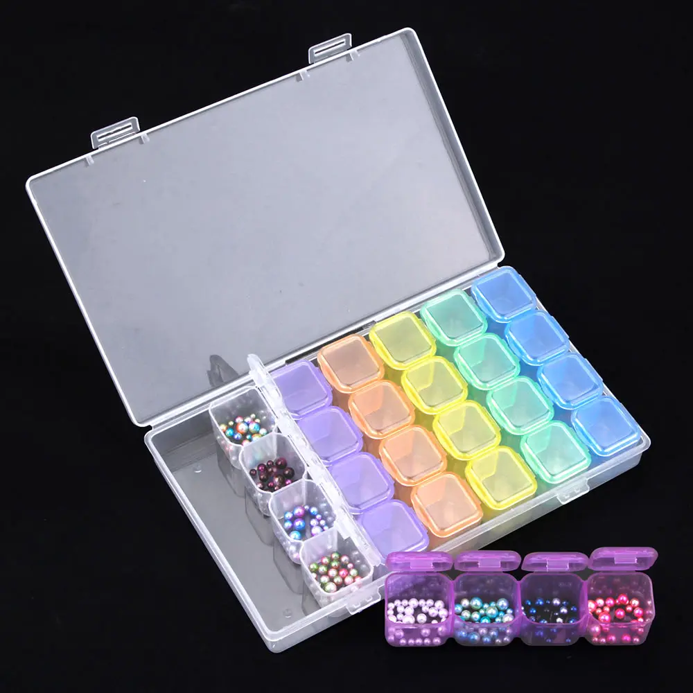 Стразы s для ногтей 28 сеток стразы контейнер украшения аксессуары дизайна
