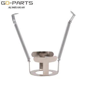 Стальной пружинный вакуумный держатель трубки Для EL34 EL84 KT88 6550, винтажный Hi-Fi аудио гитарный AMP, сделай сам