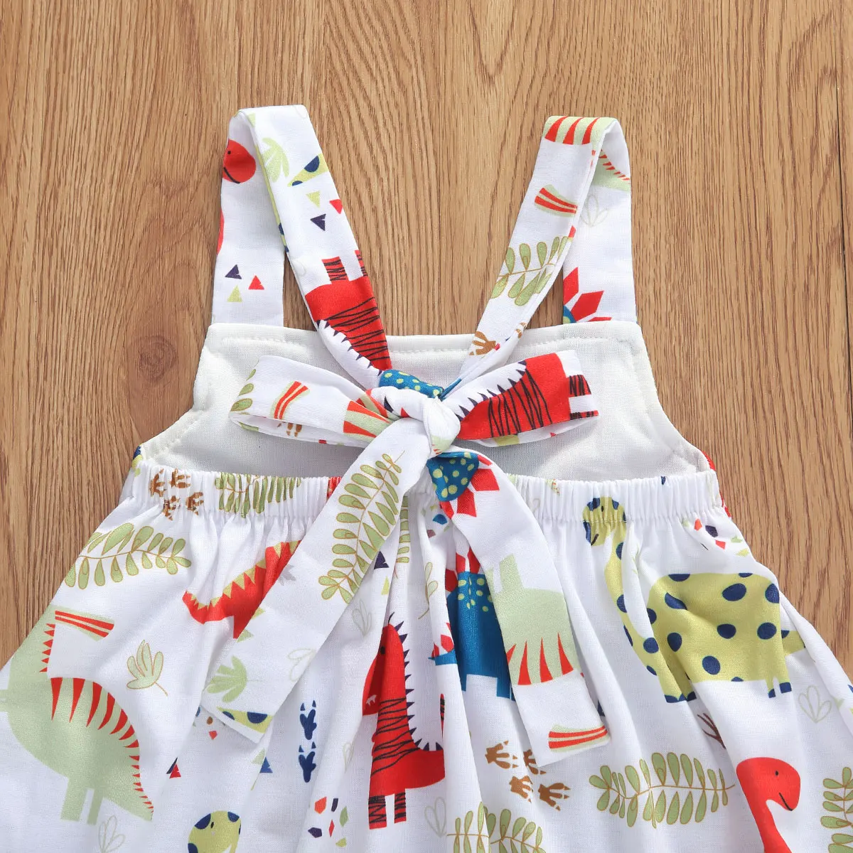 Платье с динозавром для маленьких девочек Летнее платье рисунком Костюмы | Мать и