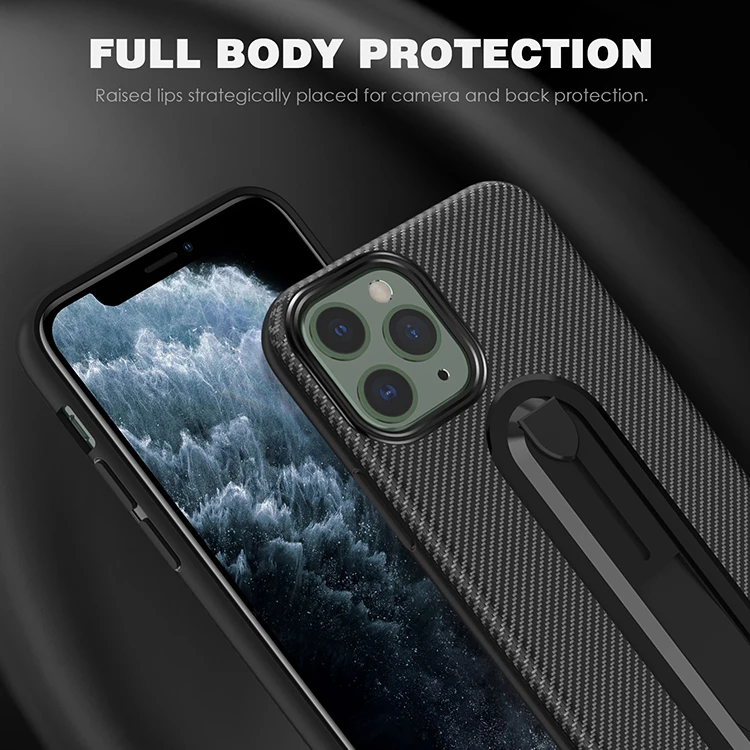 Чехол для Apple iPhone 11 Pro Max Finger Holder с подставкой противоударный чехол 6 6S 7 8 Plus X XS XR Case |