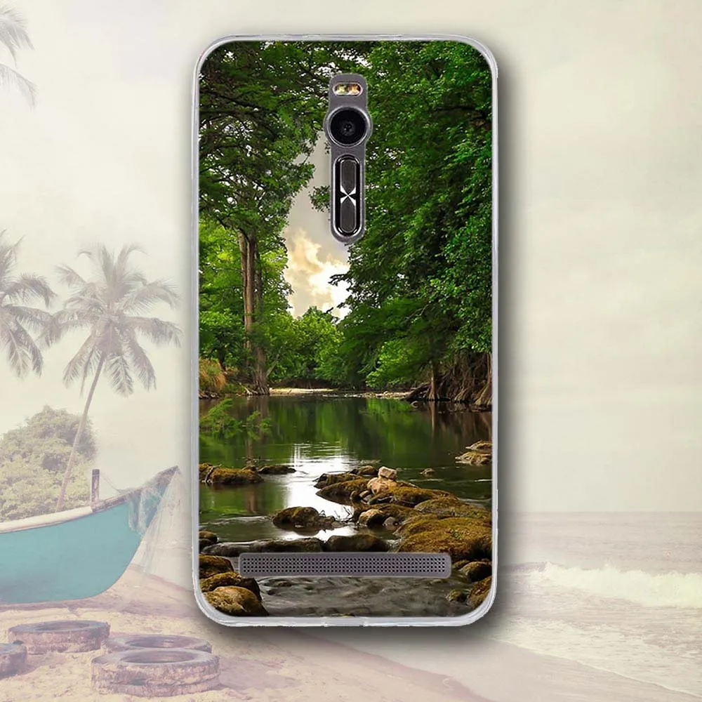 Чехол для телефона Asus ZenFone 2 ZE550ML 5 дюймов новый чехол с изображением пейзажа Deluxe