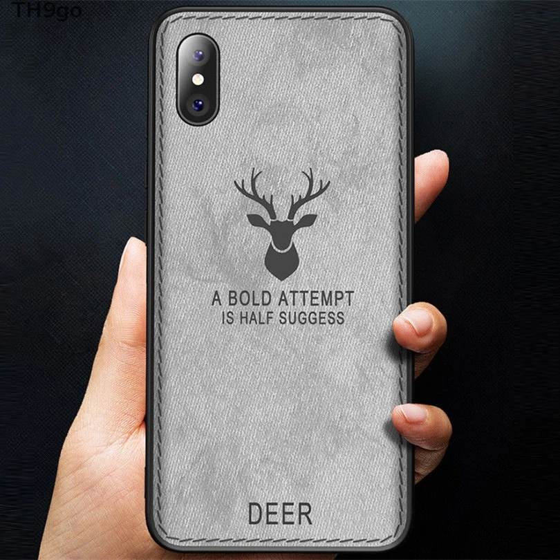 TPU Leather Patterned Phone Case For iPhone X XR XS Max 6 6S 7 8 Plus Hybrid Shockproof Water-Resistant Shell Cover DYee |