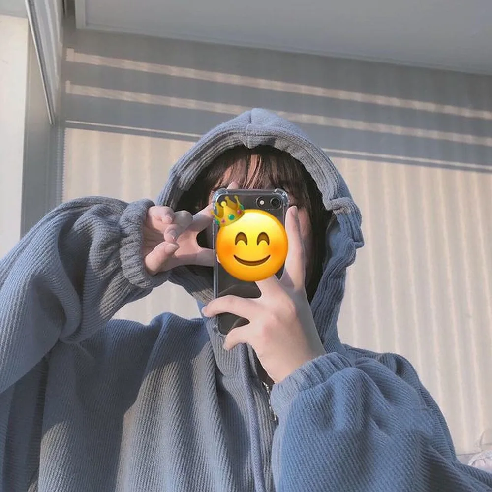 

Oversized Jackets Women Thicker Winter Soft Simple Korean Trendy Harajuku Zipper Teens Outwear College Ladies Coats All-match