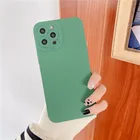 Оригинальный чехол из жидкого силикона для iPhone 13 12 11 Pro Max XS XR X 8 7 Plus SE 2020 Защита камеры противоударный чехол