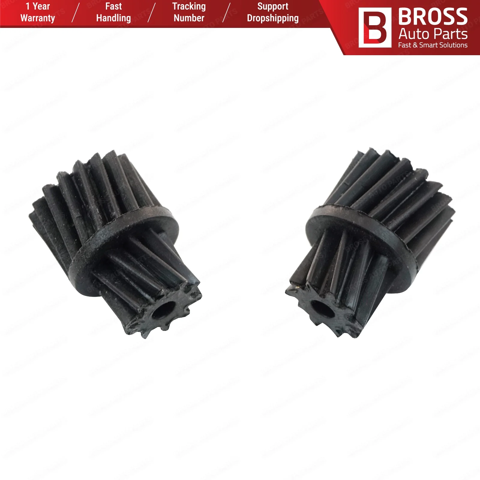 Bross BDP645-1 2 шт. Дверной замок защелка привода Cog ремонтные шестерни 2037200135 2037200435 для