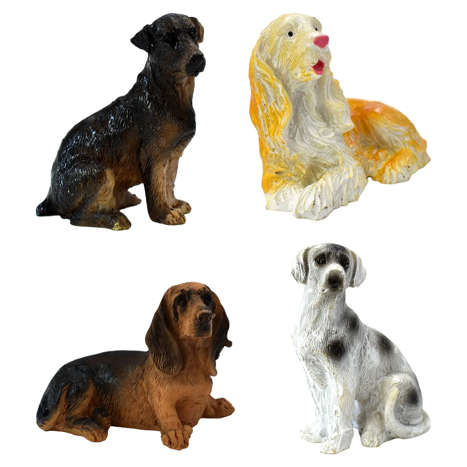 

1/12 кукольный домик из смолы, миниатюрные милые животные, домашние животные, собака, ролевые игры, настольные аксессуары, игрушки