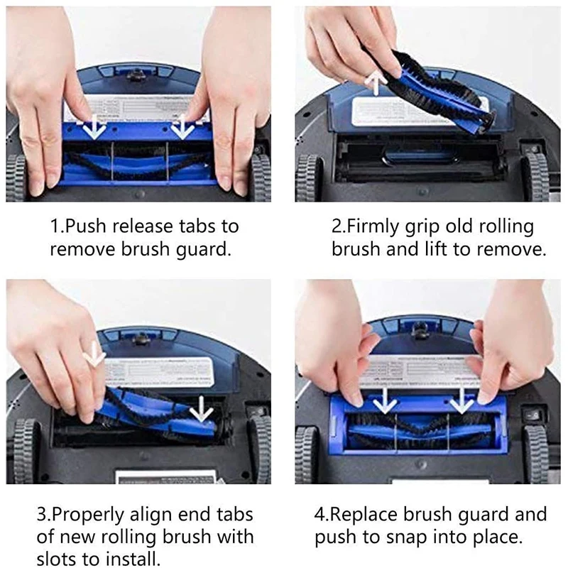 

15 Pcs Accessories Kit Compatible for Eufy RoboVac 11S, RoboVac 30, Accessory Vacuum Cleaner Filters Side Brushes