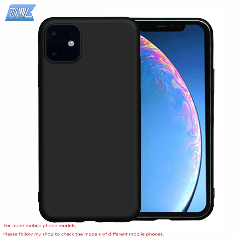 

Чехол KL для Xiaomi MIX4 MIX3 11Ultra X3NFC, черный однотонный простой защитный чехол для Xiaomi 6 8 9 10 CC9E A3 NOTE10lite, чехол