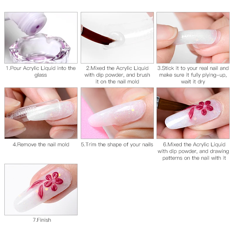 MEET ACROSS 60ml UV Gel Nail Polish Remove Acrylic Cleaner Excess Surface Sticky Residue Remover Tool | Красота и здоровье
