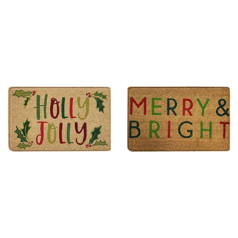 

Рождественский дверной коврик, приветственный декор, Нескользящие дверные коврики, креативное украшение, кухонный коврик для ног, коврик д...