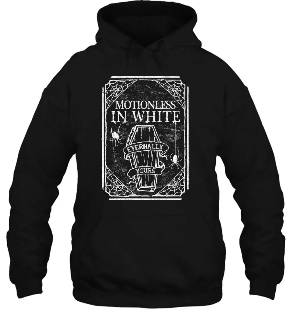 Мужская толстовка MOTIONLESS IN WHITE ETERNALLY YOURS COFFIN женская уличная одежда| |