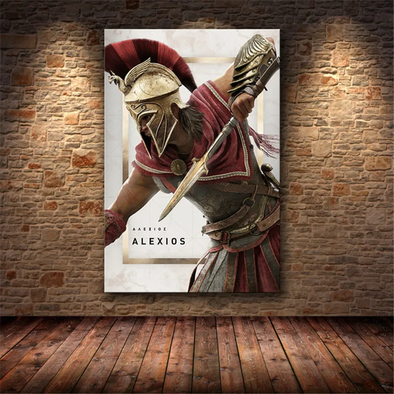 

Unframed The Poster Decoration Painting of Assassin's Creed Odyssey Origins on HD Canvas canvas painting art posters and prints