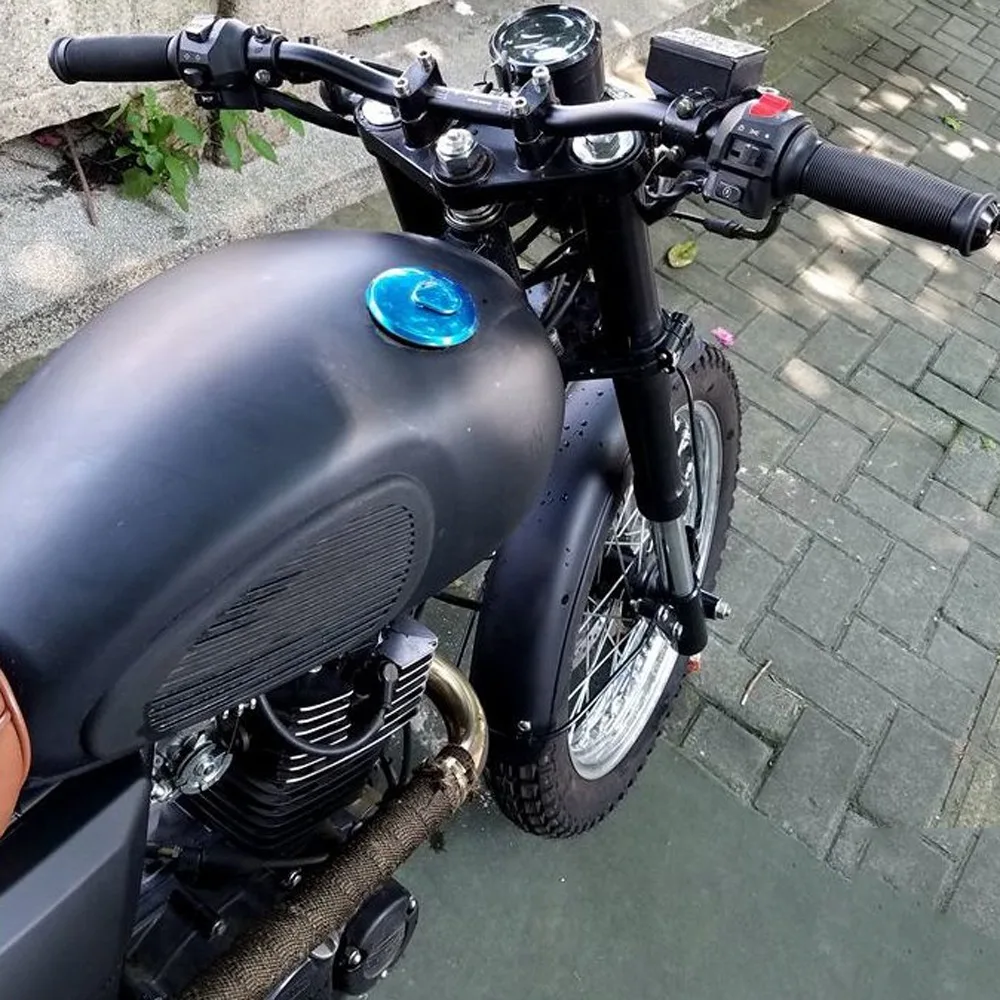 

22mm Universal Renthal Motorcycle Handlebar Steering Wheel Handle Bar CNC Aluminum Alloy 7/8'' For cafe racer mt07 z900 pcx 125