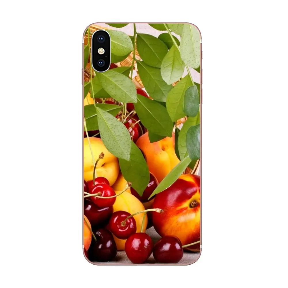Зеленый плоды черемухи из Еда красочные Чехлы для LG G2 G3 G4 G5 G6 G7 K4 K7 K8 K10 K12 K40 мини