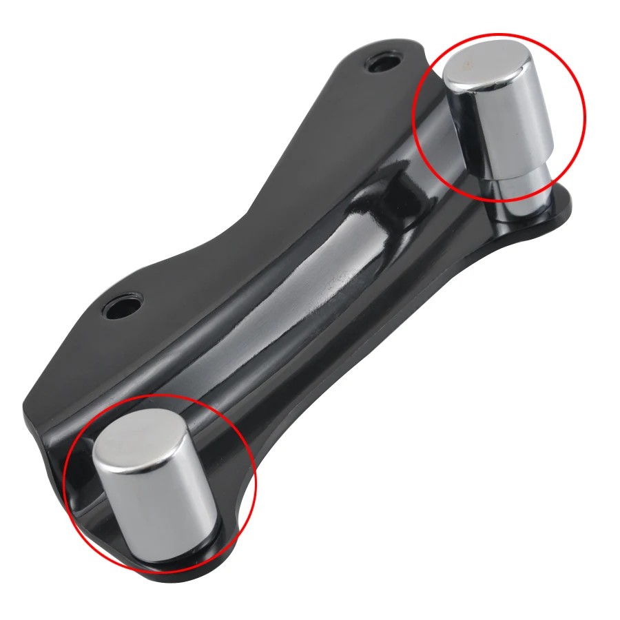 Motorcycle Black Docking Hardware Caps Fit For Harley CVO Limited FLHTKSE Fat Boy Softail FXST 84-18 | Автомобили и мотоциклы