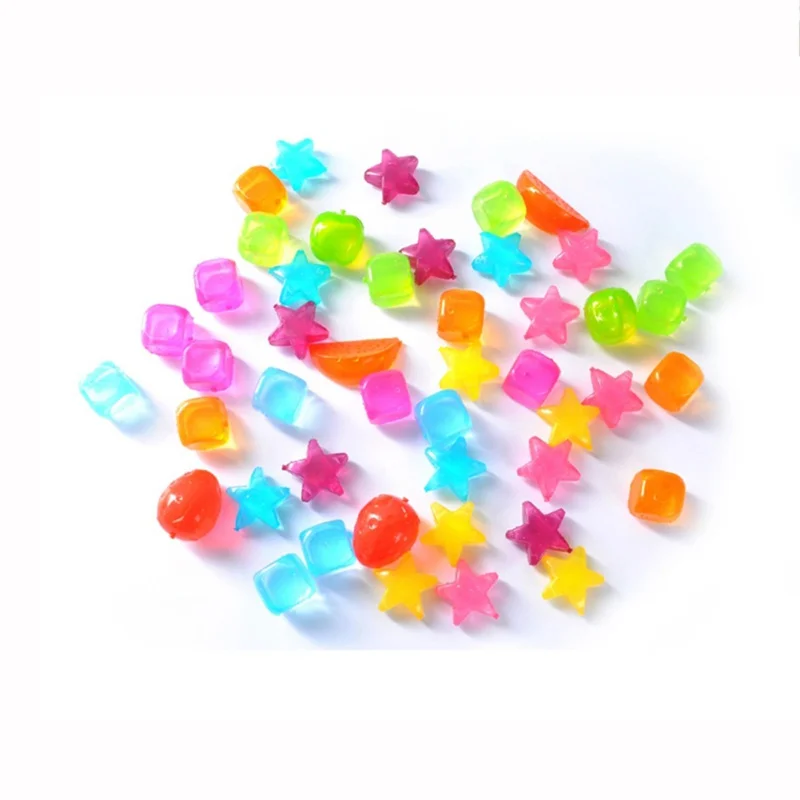 

20pcs Star Square Ice Party Tools Tool Reusable Cubes Cube Physical Cooling Shaped Cream Multicolour Kitchen 55.