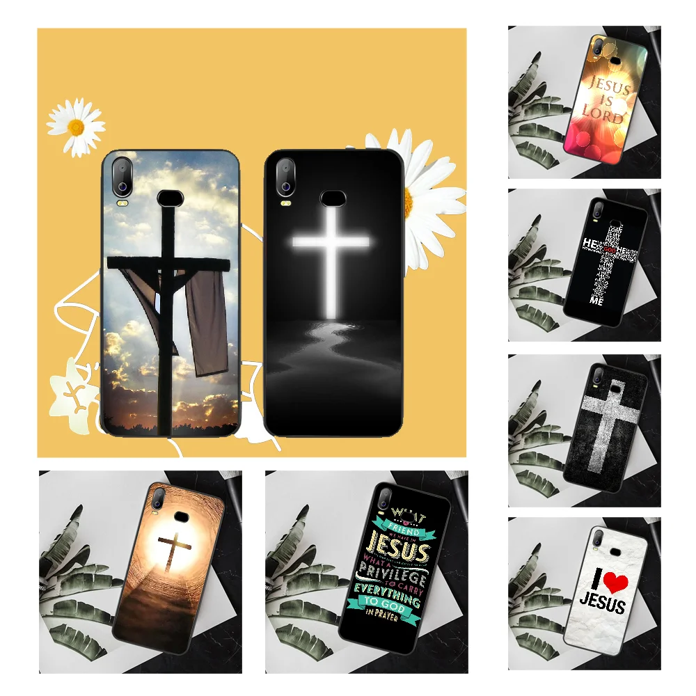 NBDRUICAI Иисус Христос на заказ фото мягкий чехол для телефона с изображением цветов