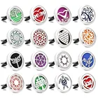 Новое Древо жизни ароматерапия автомобильный диффузор из нержавеющей стали автомобильный освежитель воздуха Духи Эфирное масло диффузор медальон с подушечками