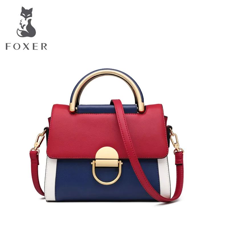 Дизайнерские сумки FOXER от известного бренда для женщин новинка 2020 модные