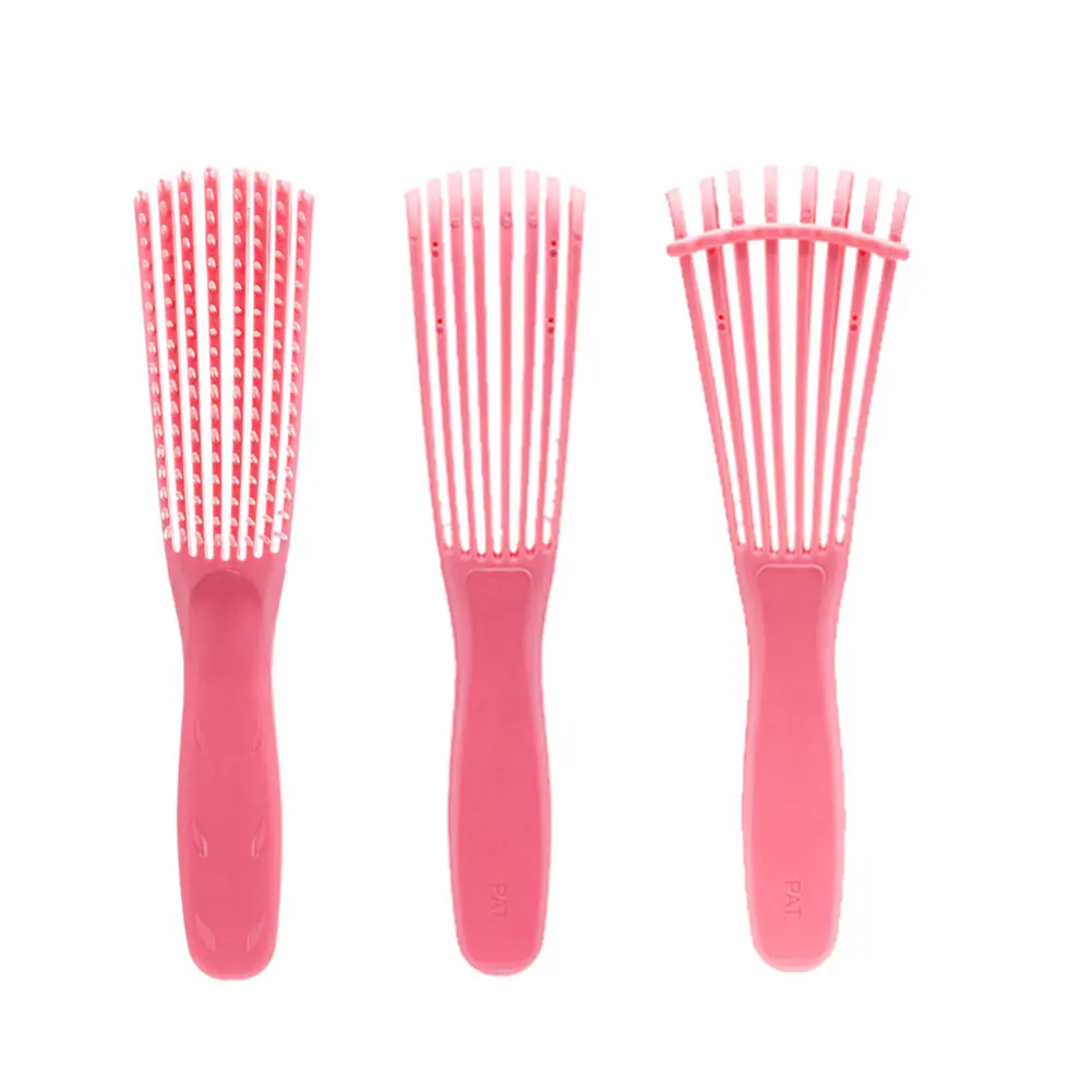 

Straight Styling Comb Hairbrush Comb Health Care Reduce Fatigue Hairdressing Tools KG66