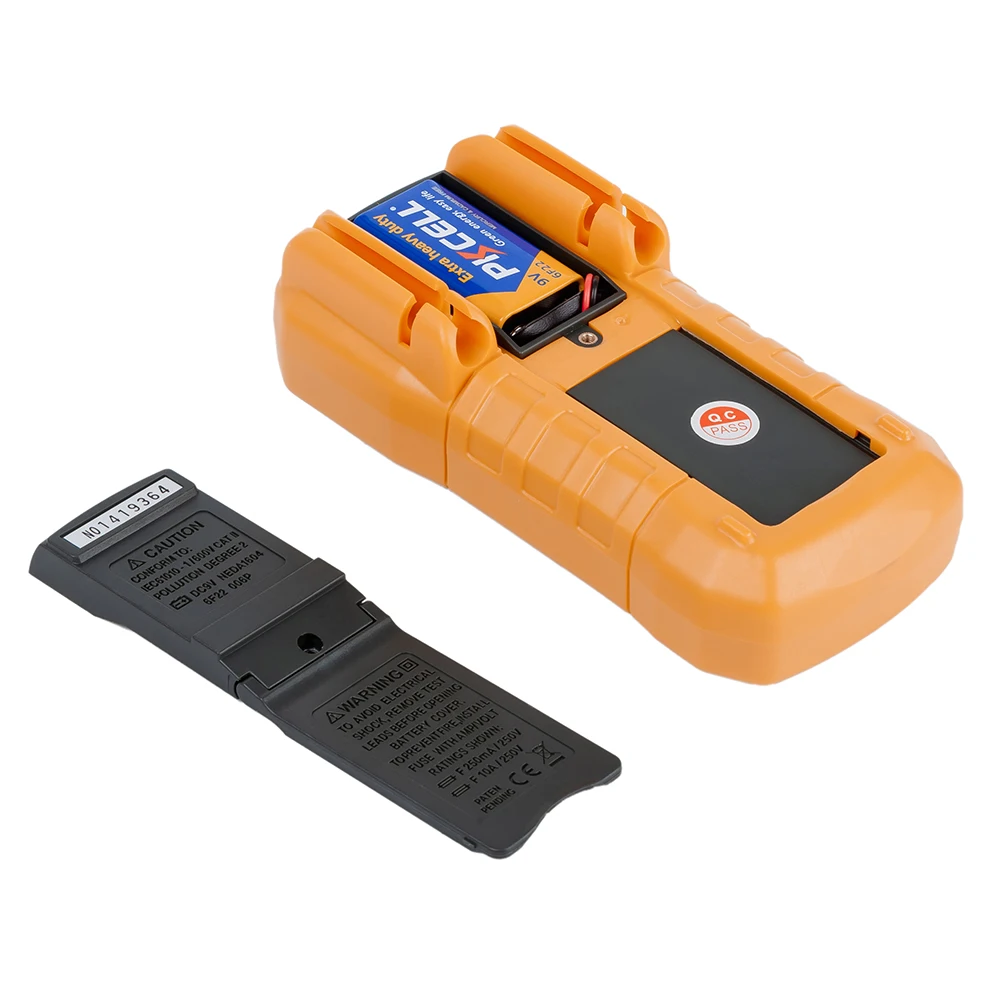 Цифровой мини мультиметр MS8233B с ручным диапазоном и подсветкой 10 А 2000