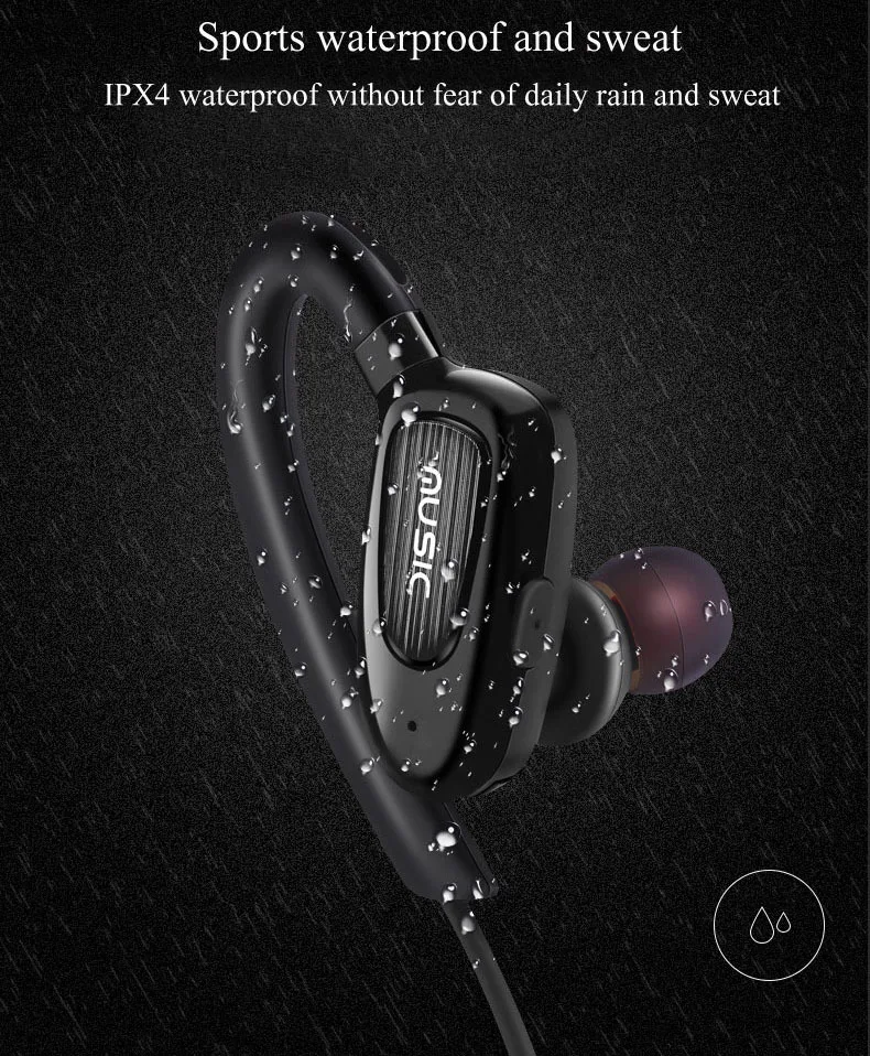 S5 Bluetooth наушники беспроводные наушники спортивные басы Bluetooth наушники с микрофоном для телефона Auriculares