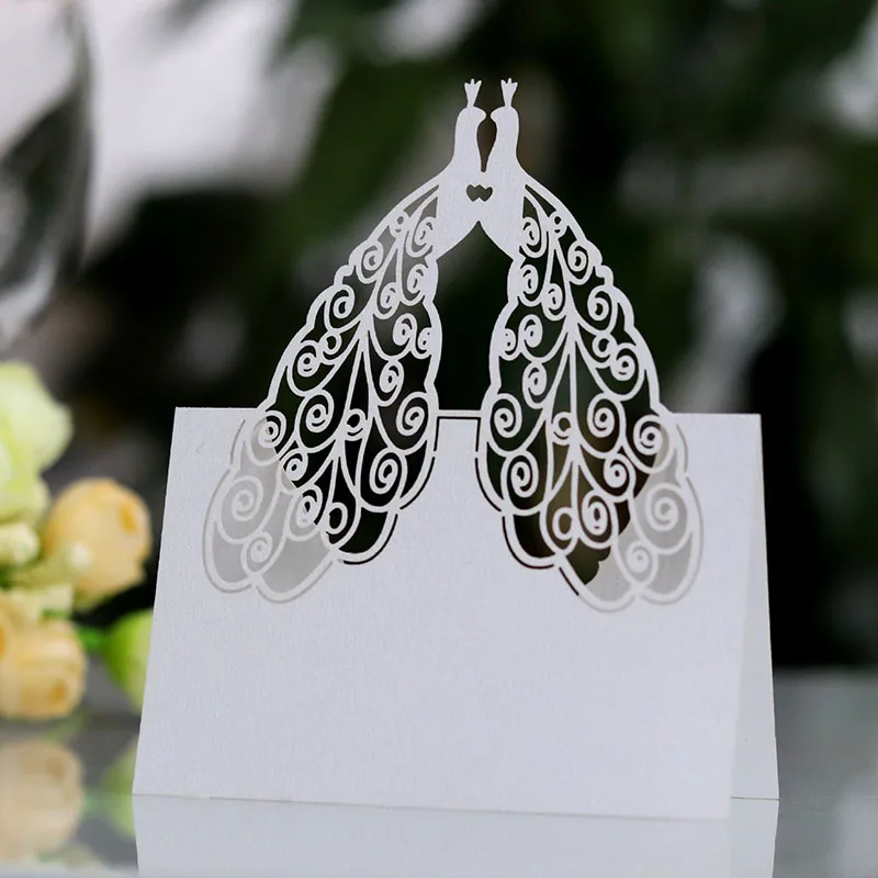 Открытки для размещения стола лазерная резка 50 шт. | Дом и сад