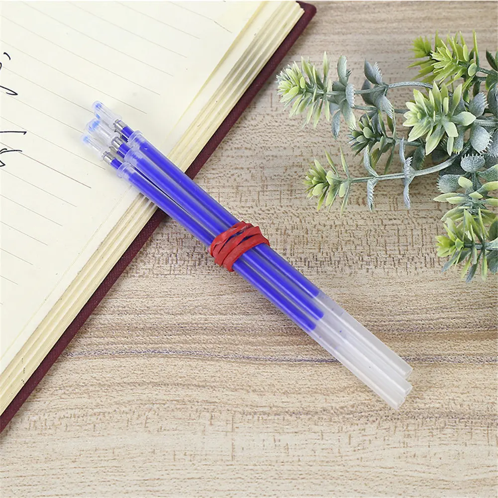 100 шт термо стираемая ручка высокая температура исчезающая ткань маркер заправки