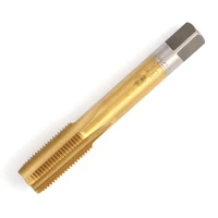 hss 6542 titanium machine right hand tap drill 3 flute m3 m4 m5 m6 m8 spiral point thread plug handle taps die tool set