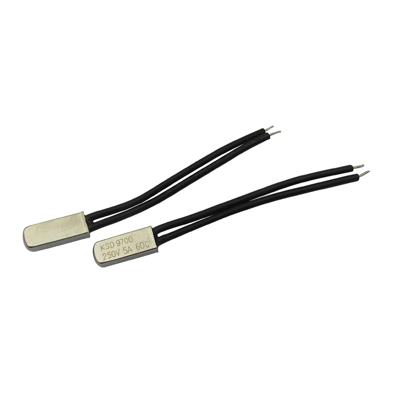 Переключатель контроля температуры KSD9700 2 шт./лот 60 градусов нормально закрытый