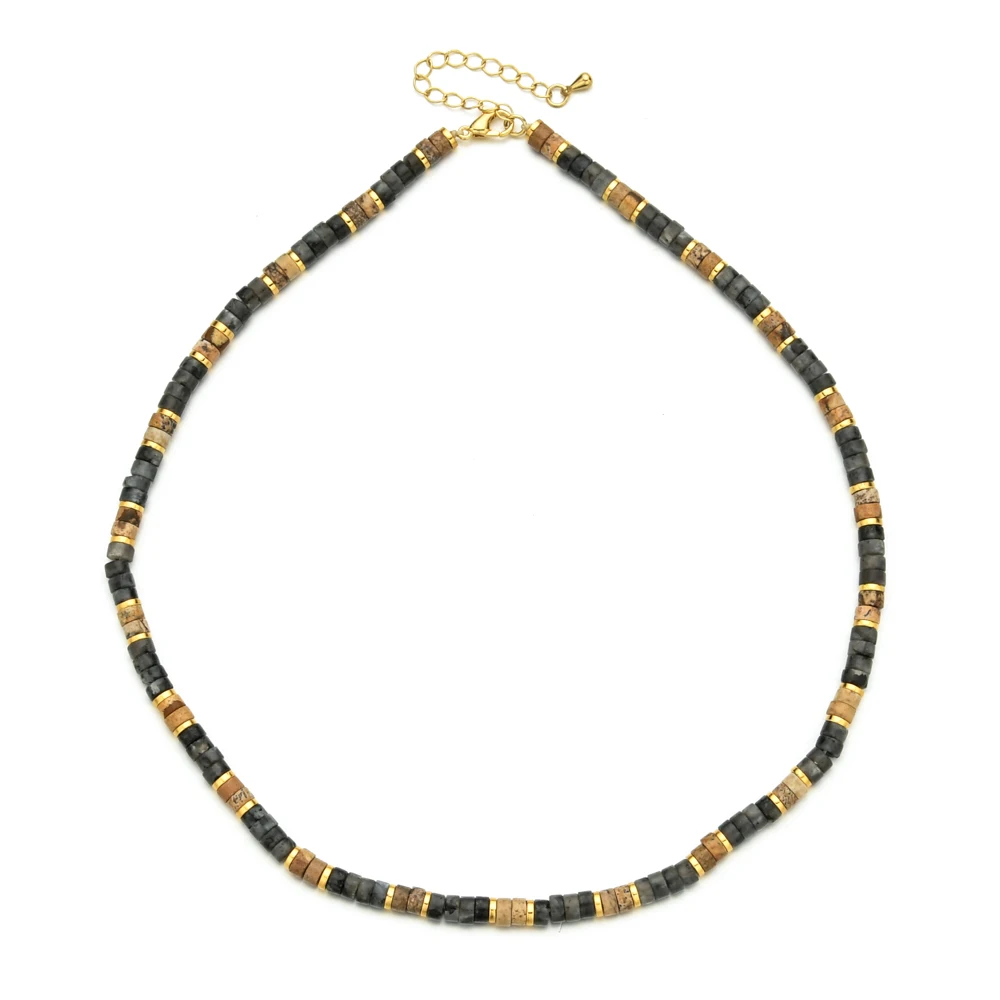 Женский цепочка веревка ручной работы из натурального камня ZMZY богемные