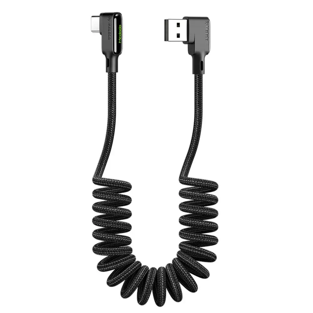 Выдвижной Автомобильный Кабель USB Type-C для Huawei быстрая зарядка QC4.0 зарядное
