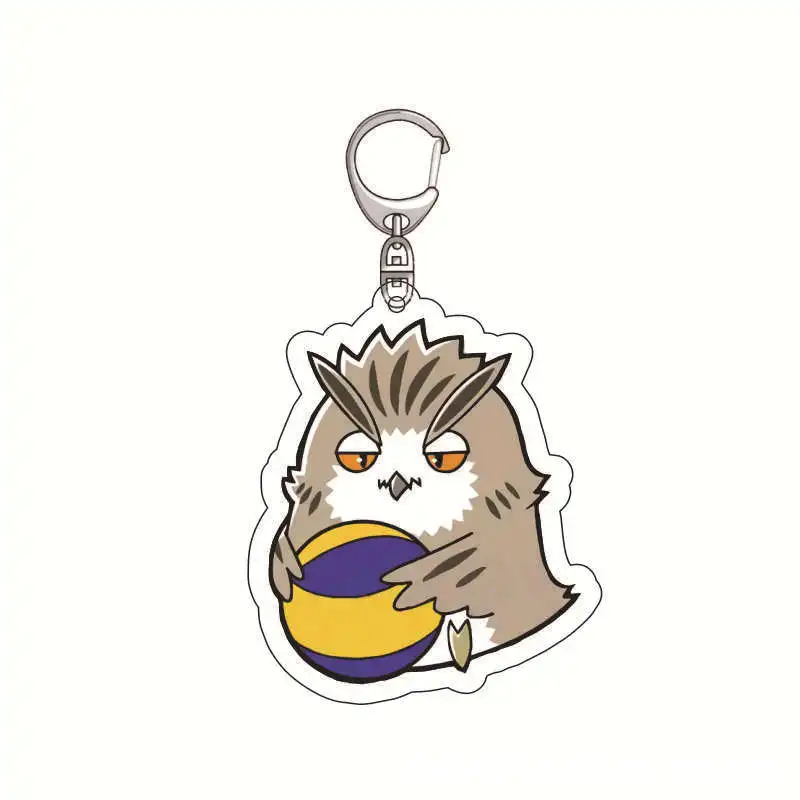 Милый брелок с изображением мальчика-волейболиста Haikyuu!! серии Animal.