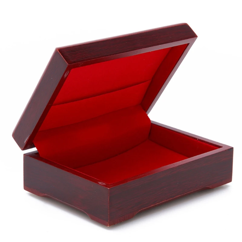 

Plastic Waterproof Playing Cards Silver Foil Christmas Style Poker Cards Board Game Card with Wooden Box H053