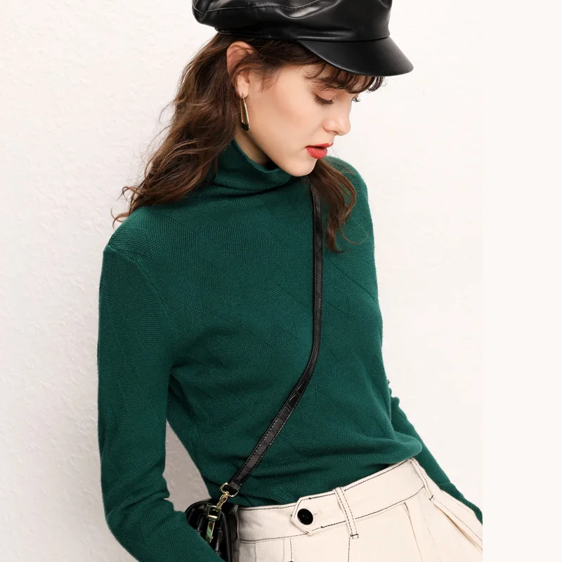 Ткань Стиль свитер осенне зимняя Дамская обувь 2019 Новый Модный пуловер со