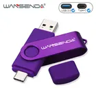 WANSENDA USB флеш-накопитель, OTG, USB 3,0 и Type C, 512 ГБ, 256 ГБ, 128 ГБ, 64 ГБ, 32 ГБ, 16 ГБ