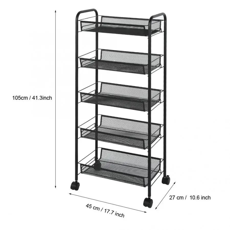 Съемное 5 ярусов металлическое Крепление на коляску тележка для парикмахерских
