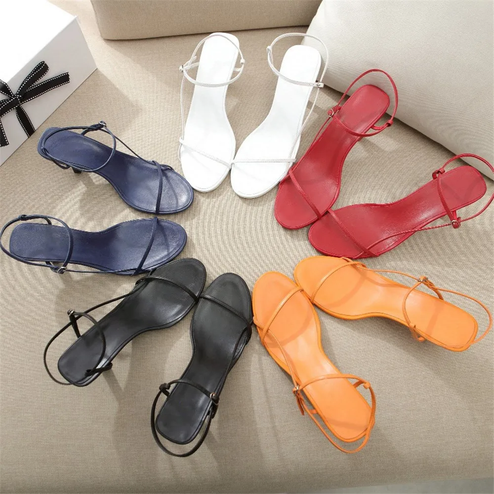 Женские сандалии с открытым носком на высоком каблуке шпильке повседневные