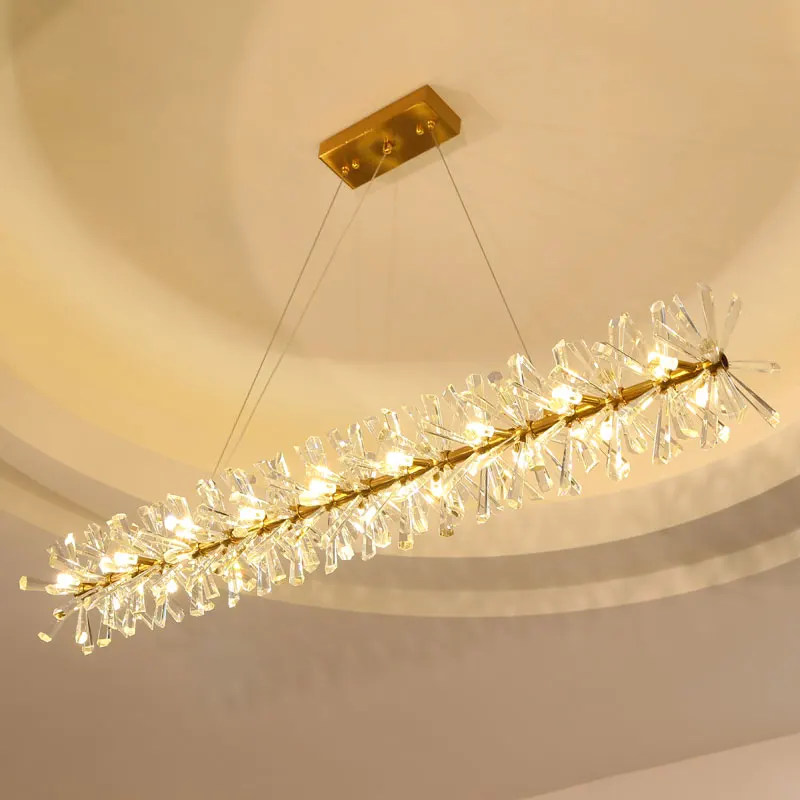 

2020 flower crystal chandelier for home decoration G4 220V/110V
