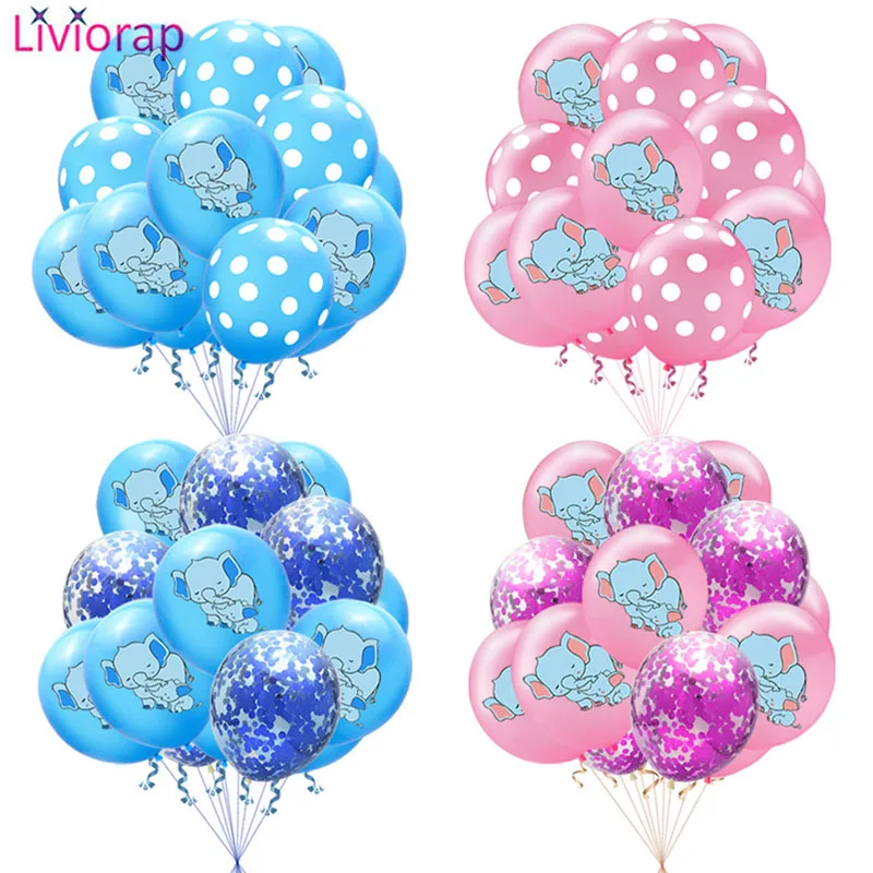 Liviorap Слон шар Baby Shower латексные шары для маленьких мальчиков и девочек День