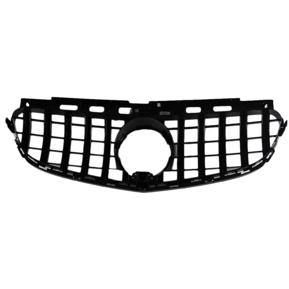 

Car Front Bumper Racing Grill GTR Style Mesh Grille For 2014 2015 2016 Mercedes Benz E-Class W212 E200 E250 E300 E350 E400 E500