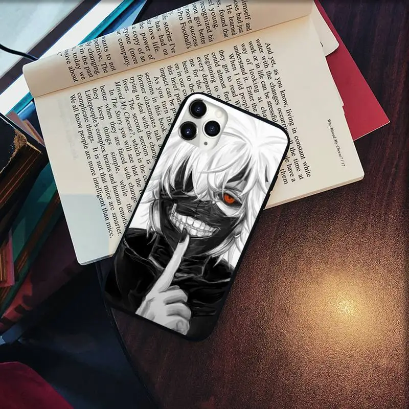 

Tokyo Ghoul Cool Japanese Anime Phone Case for iPhone 11 12 pro XS MAX 8 7 6 6S Plus X 5S SE 2020 XR Soft silicone