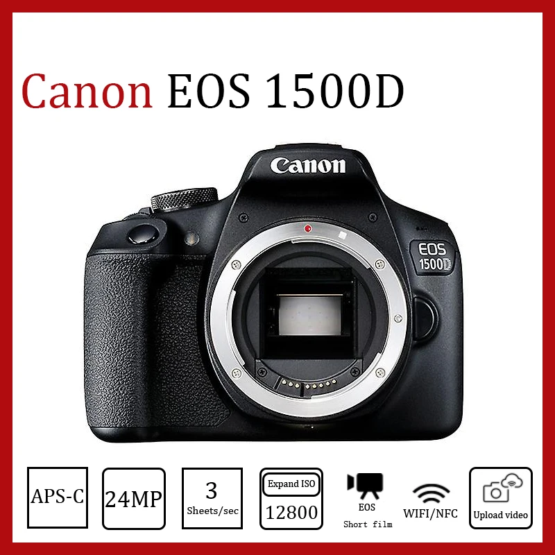 

Canon EOS 1500D Mark II SLR цифровая камера с объективом EF 18-55 мм