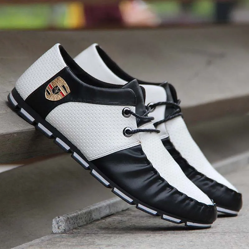 

Brand New Fashion Men Loafers Men Leather Casual Shoes High Quality Adult Moccasins Men Driving Shoes 2021 Boat shoes Male
